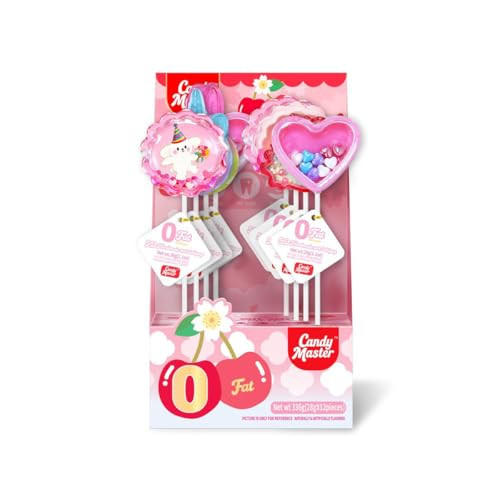 Candy Master MeCandy 5D Lollipop (8 packs, Sweet Heart) | Amazon (US)