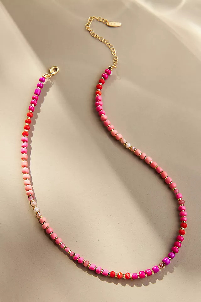 Rainbow Small-Stone Necklace | Anthropologie (US)
