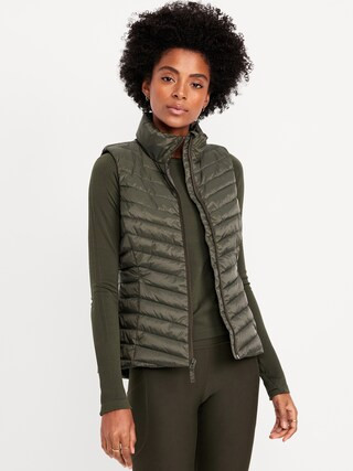 Water-Resistant Packable Puffer Vest | Old Navy (CA)