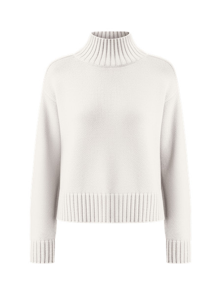 Ribbed Mock Neck Sweater | Ann Taylor