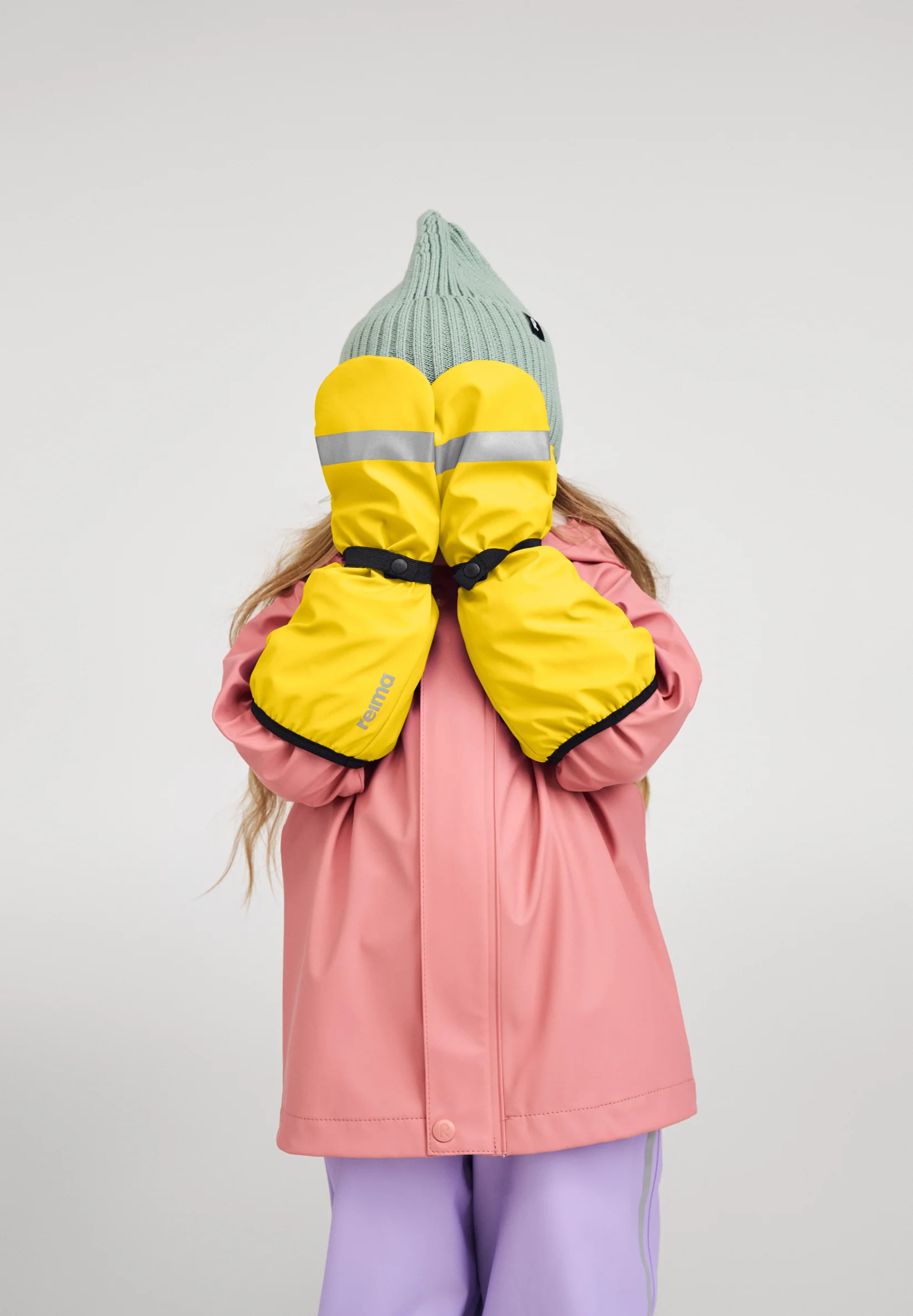 Reima Puro - Kids' Cotton-Lined Rubber Rain Mittens | Reima Oy
