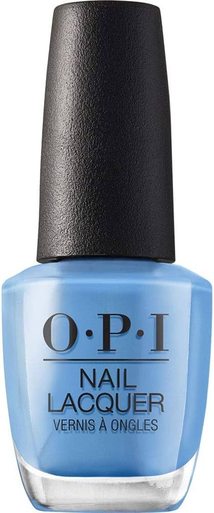 OPI Nail Lacquer, Rich Girls & Po-Boys, Blue Nail Polish, New Orleans Collection, 0.5 fl oz | Amazon (US)