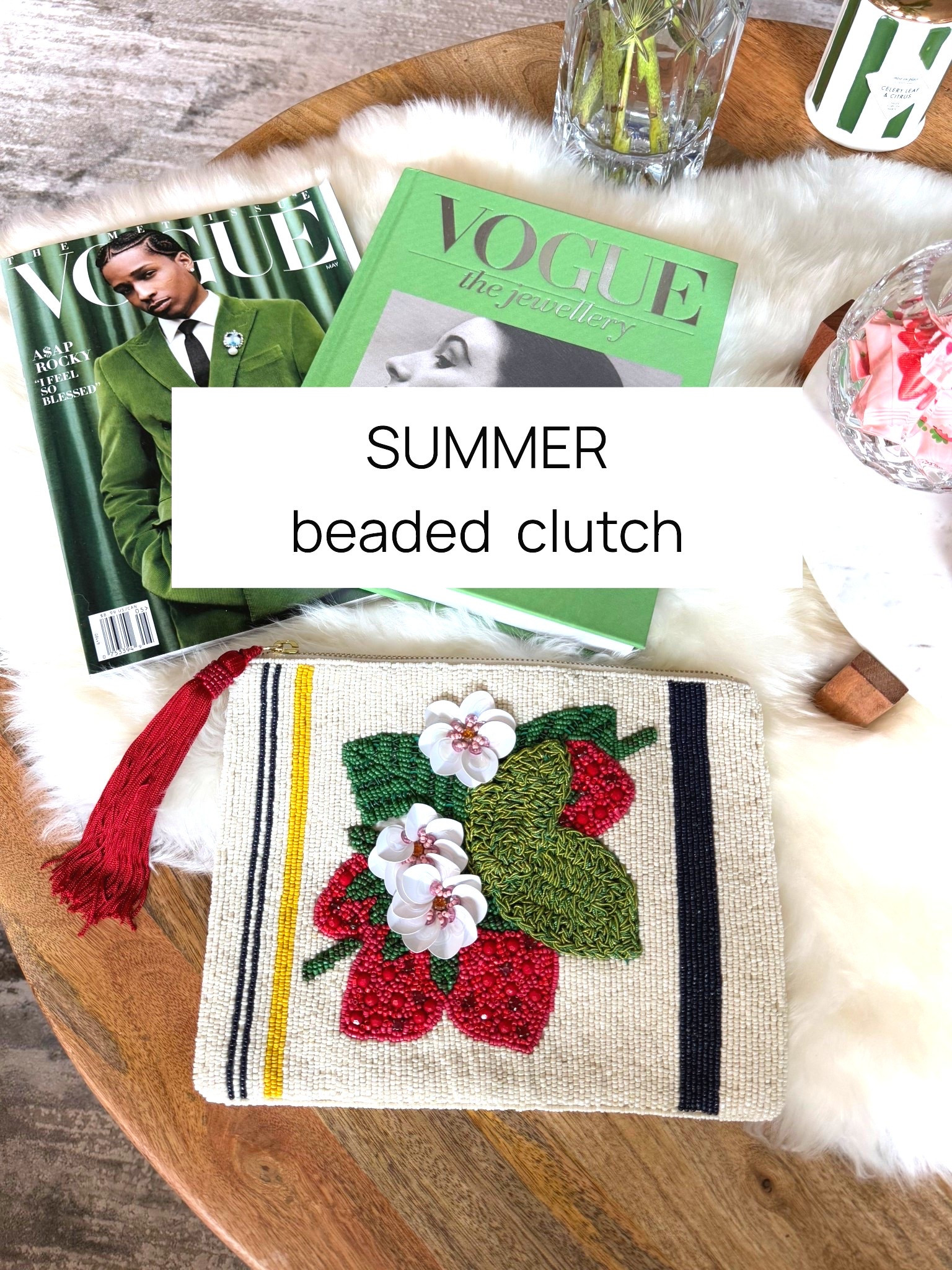 The cutest beaded pouch, perfect for summer. It’s large, making it great for European travel outfits, brunches and patio drinks. *Does not have a strap or handle. 

#LTKSeasonal #LTKFindsUnder100 #LTKItBag