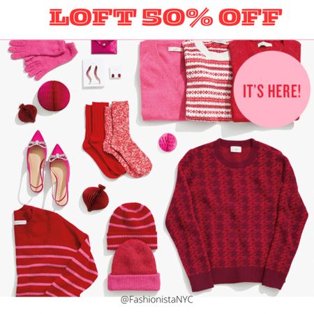 The Black Friday SALE is extended at LOFT  - 50% OFF 1 item - 60% OFF 2 items!!! YEAH 🛒 
Get a jump on your Holiday Wish List 🎄🎉 
Holiday Outfit - Christmas- Vacation- Christmas Outfit - Family Photos- Affordable Fashion 

Follow my shop @fashionistanyc on the @shop.LTK app to shop this post and get my exclusive app-only content!

#liketkit #LTKfindsunder50 #LTKsalealert #LTKparties #LTKover40 #LTKstyletip #LTKGiftGuide #LTKCyberWeek #LTKHoliday
@shop.ltk
https://liketk.it/4oTXw