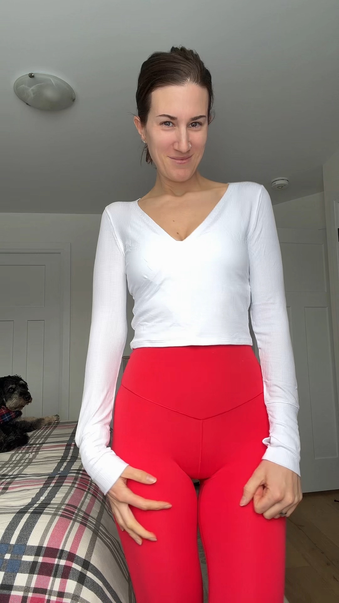 Wearing a small in all 

#LTKfitness #LTKcanada #LTKwinter