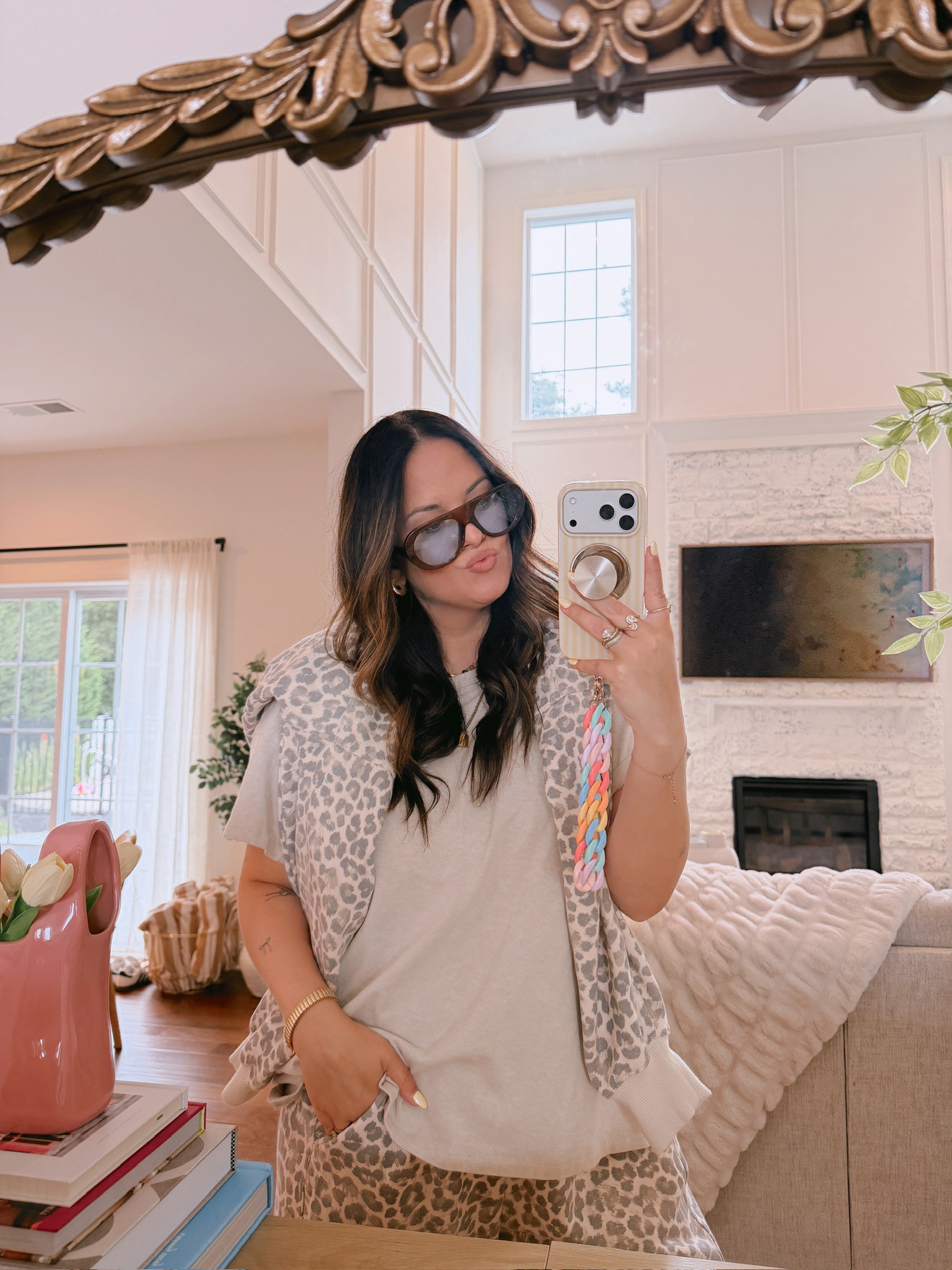 wearing a XL in everything!
Anti-pooch outfits, cool mom outfit 

 #LTKgrwm #LTKootd #LTKMidsize