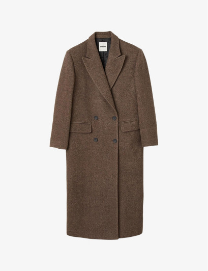 Womens Bruns Lapel-collar Double-breasted Wool-blend Coat 8 | Selfridges