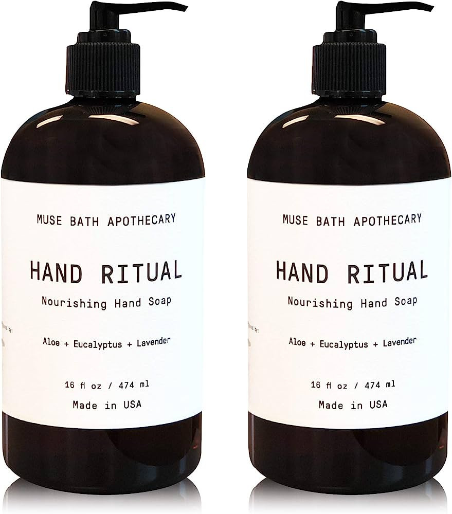 Muse Bath Apothecary Hand Ritual - Aromatic and Nourishing Hand Soap, Infused with Natural Aromat... | Amazon (US)