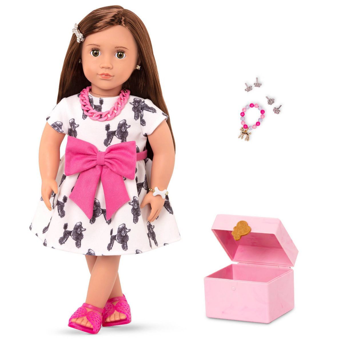 Our Generation 18" Doll with Jewelry Box & Pierced Ears - Nancy | Target