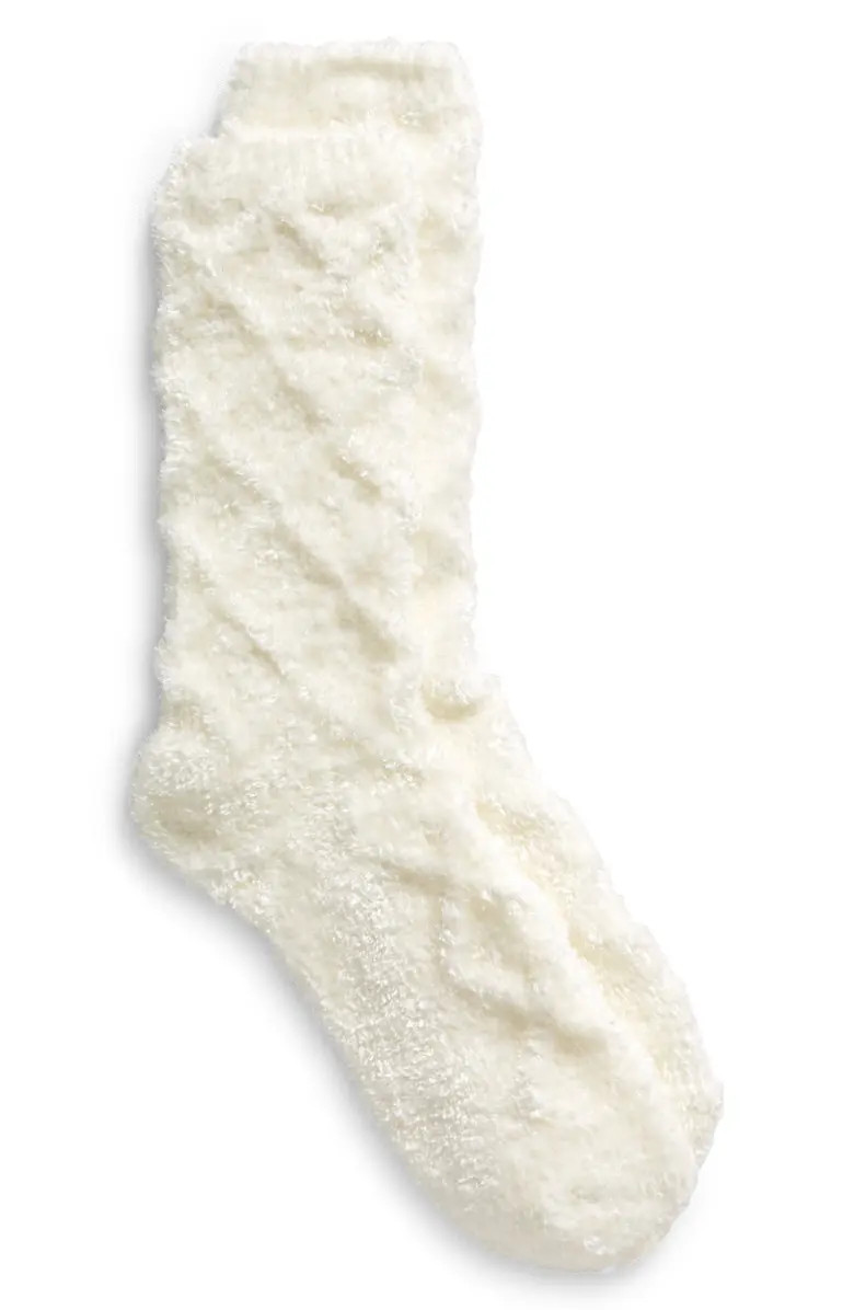 Nordstrom Diamond Chenille Cozy Socks | Nordstrom | Nordstrom