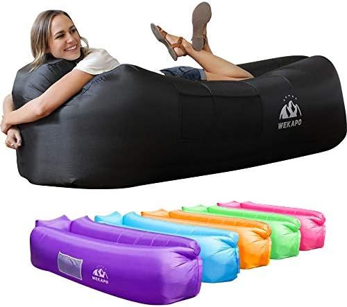 Wekapo Inflatable Lounger Air Sofa Hammock-Portable,Water Proof& Anti-Air Leaking Design-Ideal Co... | Amazon (US)