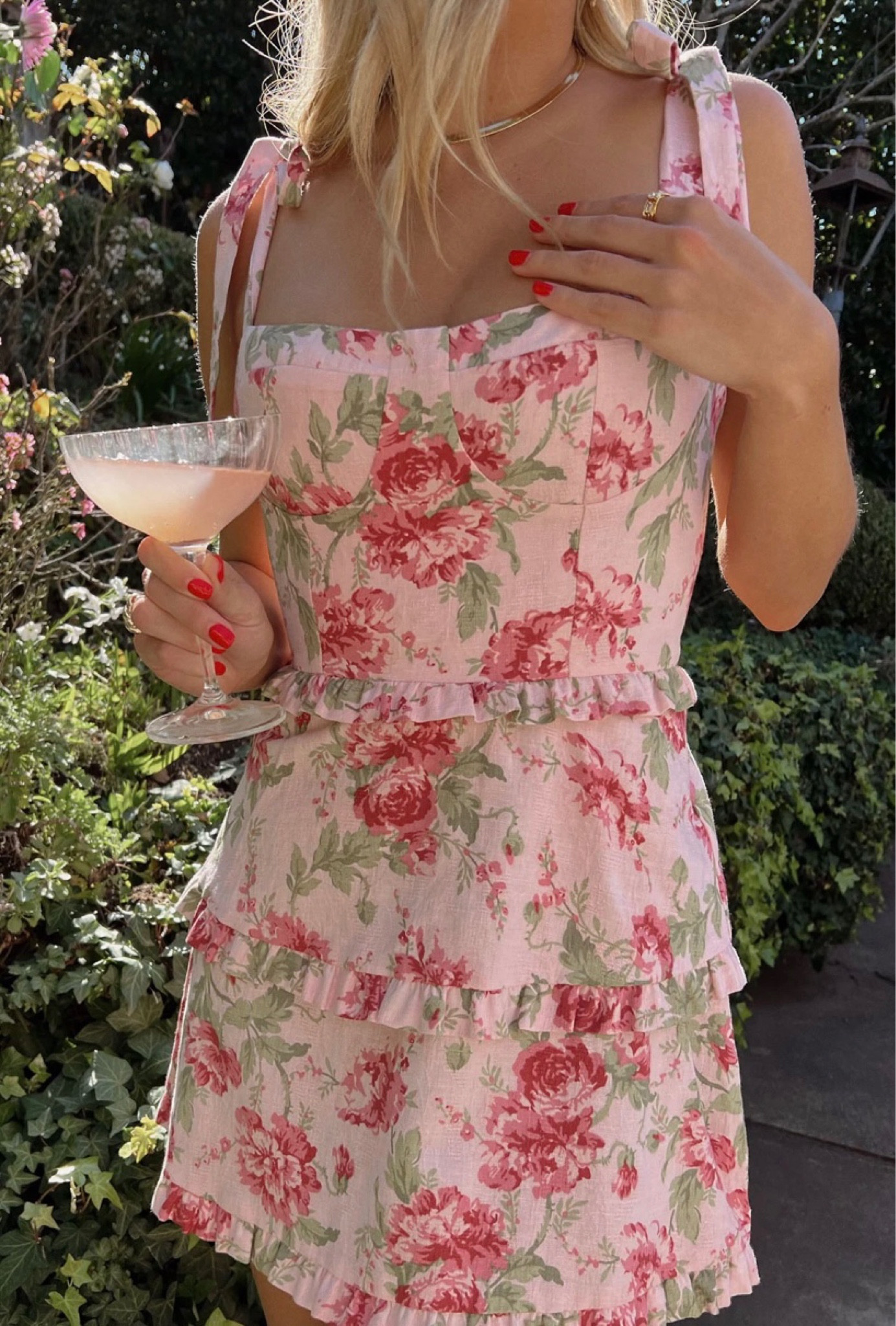 strapless open back dress Fling Midi Dress