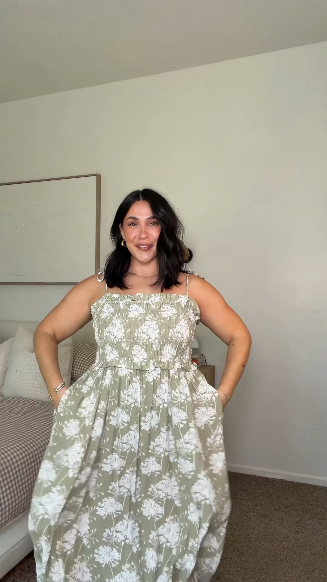 Perfectly drapey and light! Size L but could do M. Feels like free people. 

#LTKMidsize #LTKootd #LTKMothersDay