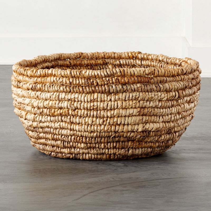 Coiled Small Basket/BowlCB2 Exclusive In stock and ready to ship. ZIP Code 83440Change Zip Code:... | CB2