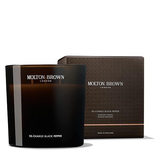 Molton Brown Re-Charge Black Pepper Luxury Scented Candle (Triple Wick), 21.16 oz. | Amazon (US)