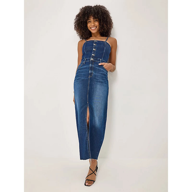 Womens Slim Denim Maxi Dress | Lee Jeans