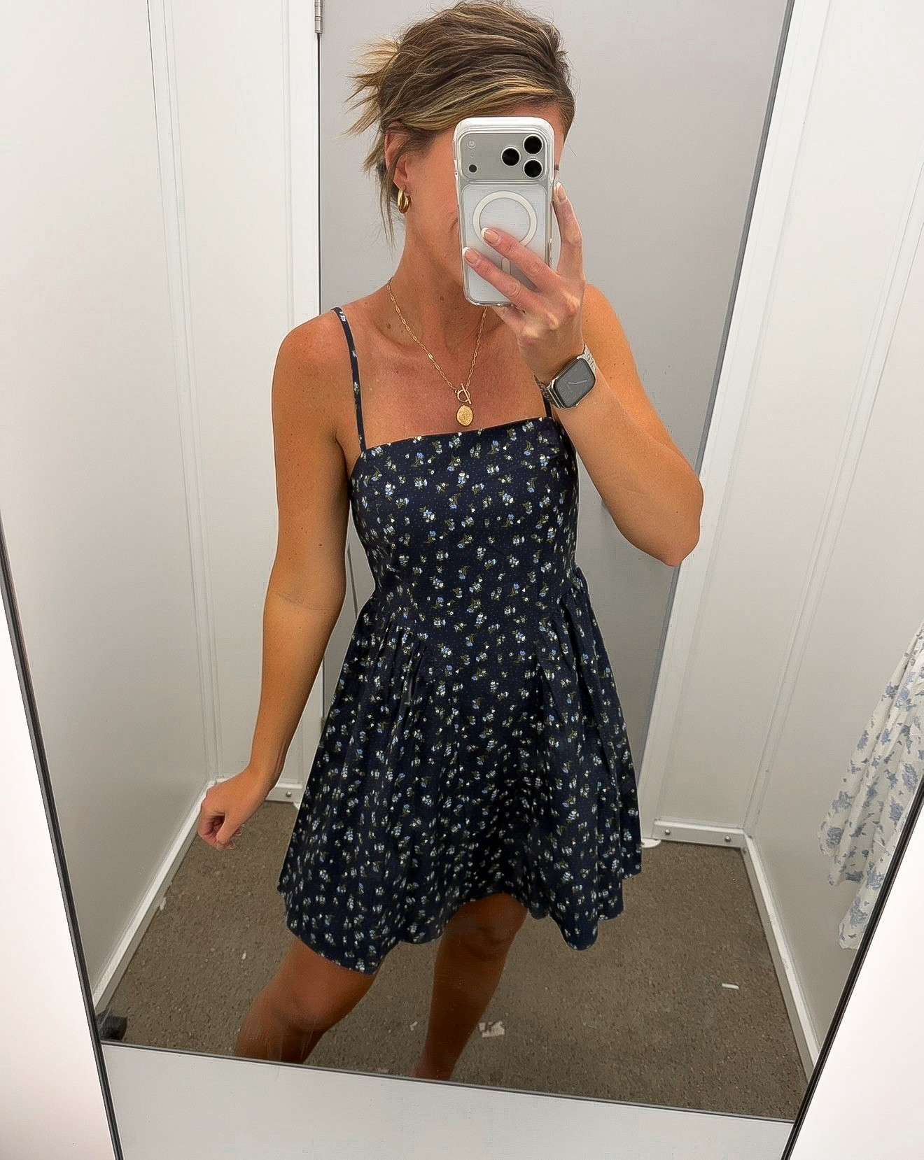 This dress could pass for something I would find at A & F. 
Only $14.98 🤯 
Wearing medium 

#LTKOver40 #LTKMothersDay #LTKSeasonal
