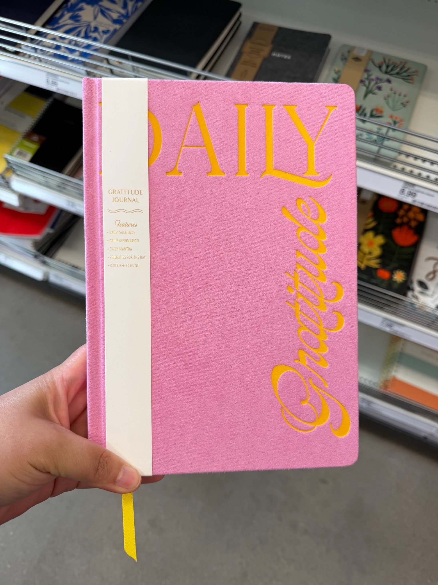 Saw this at Target and debated grabbing it—but something told me I needed it 🤍

Hoping this little journal helps me slow down and find gratitude in each day.

#GratitudeJourney #LTK #MindsetShift 


#LTKmorningroutine #LTKselfcare