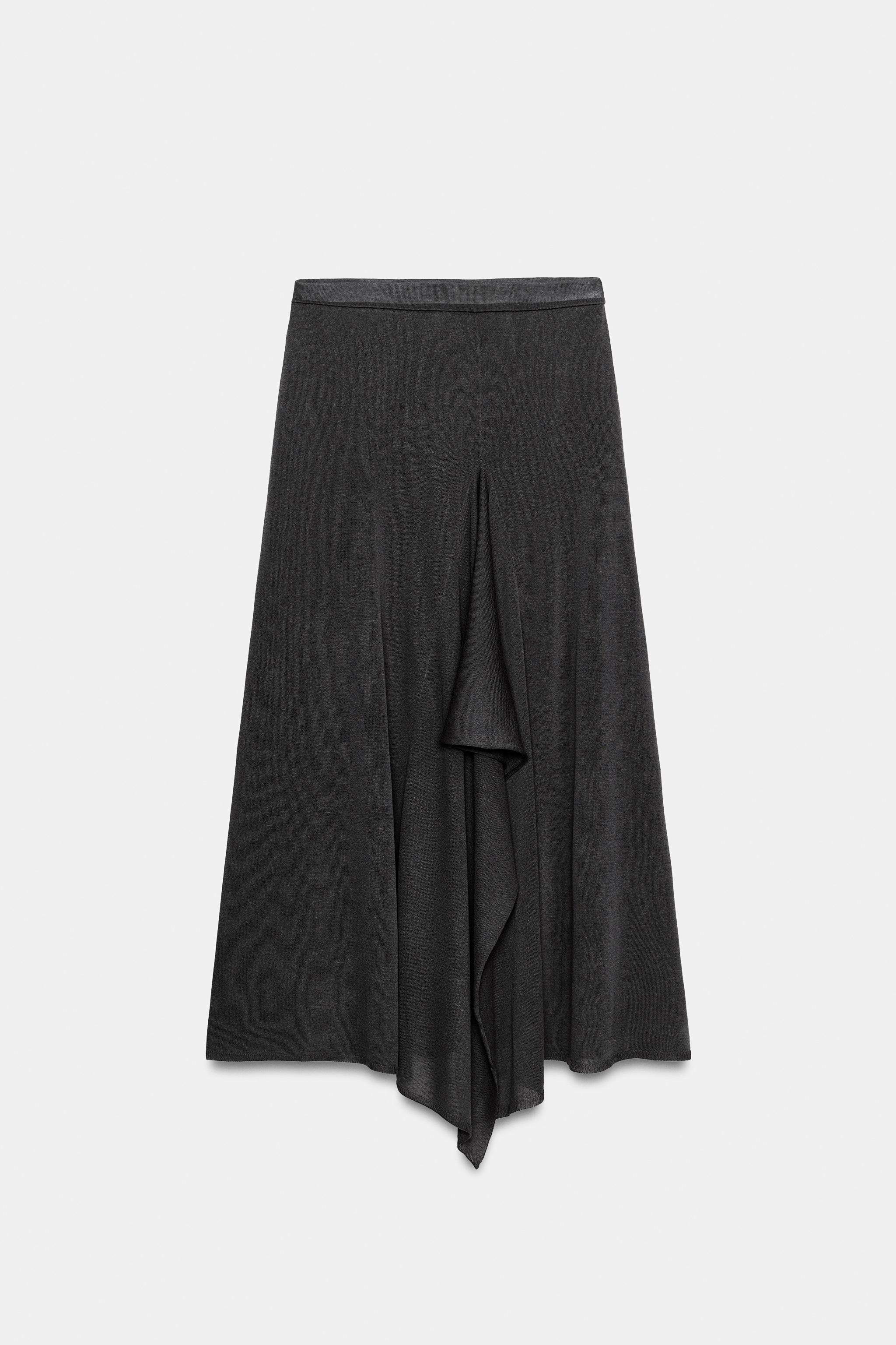 KNIT MIDI SKIRT | Zara US