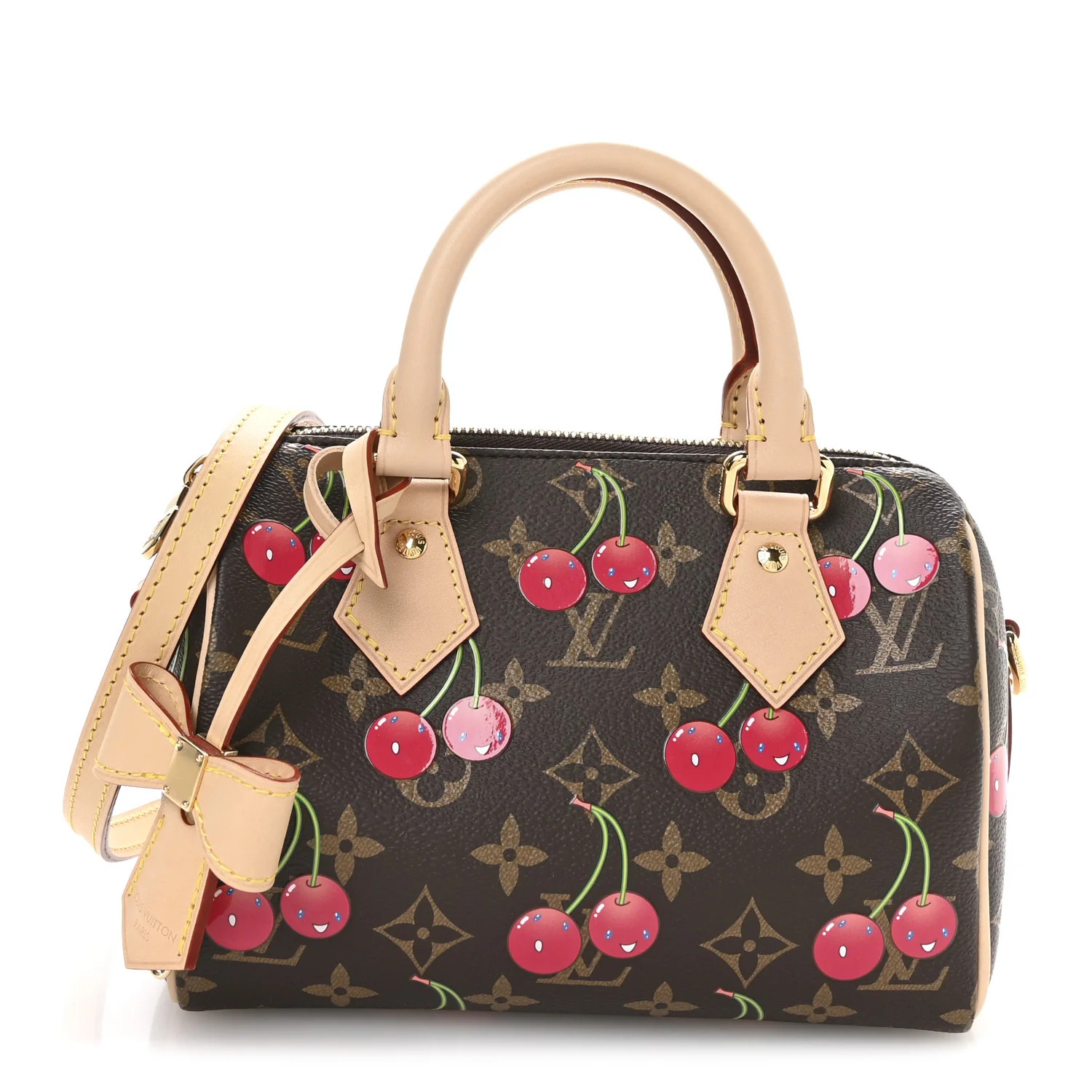 LV X TM Monogram Cerises Speedy Bandouliere 20 | FASHIONPHILE (US)
