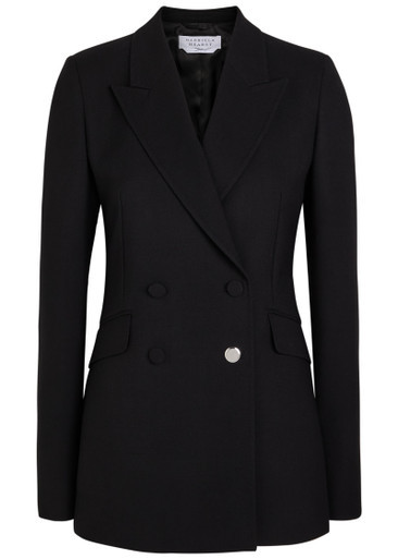 Stephanie double-breasted wool blazer | Harvey Nichols