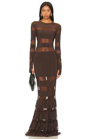 Spliced Dress Fishtail Gown
                    
                    Norma Kamali | Revolve Clothing (Global)