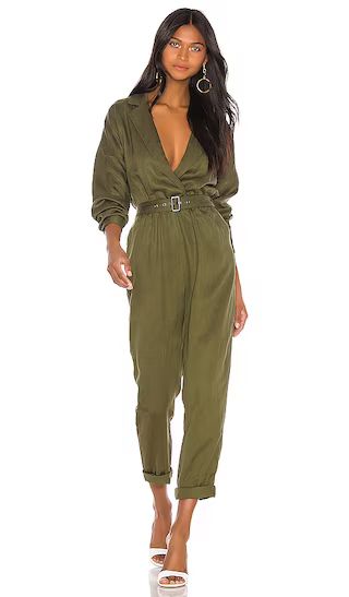 Reed Jumpsuit in Green | Revolve Clothing (Global)