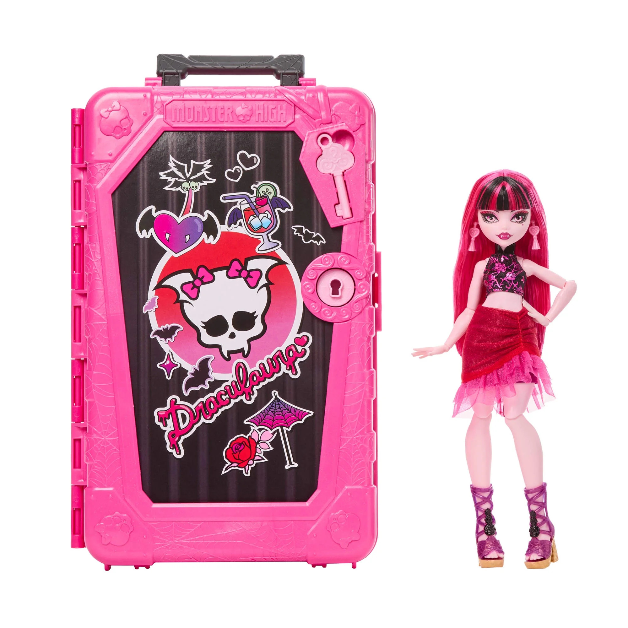Monster High Skulltimate Secrets Gore-geous Oasis Playset, Draculaura Doll and Accessories | Walmart (US)