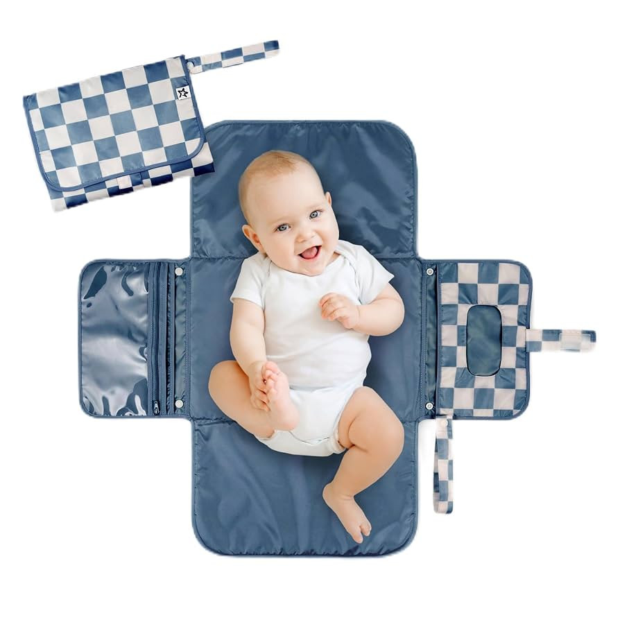 Tiny Twinkle Portable Diaper Changing Pad-Foldable Waterproof Changing Mat&Portable Changing Pad ... | Amazon (US)