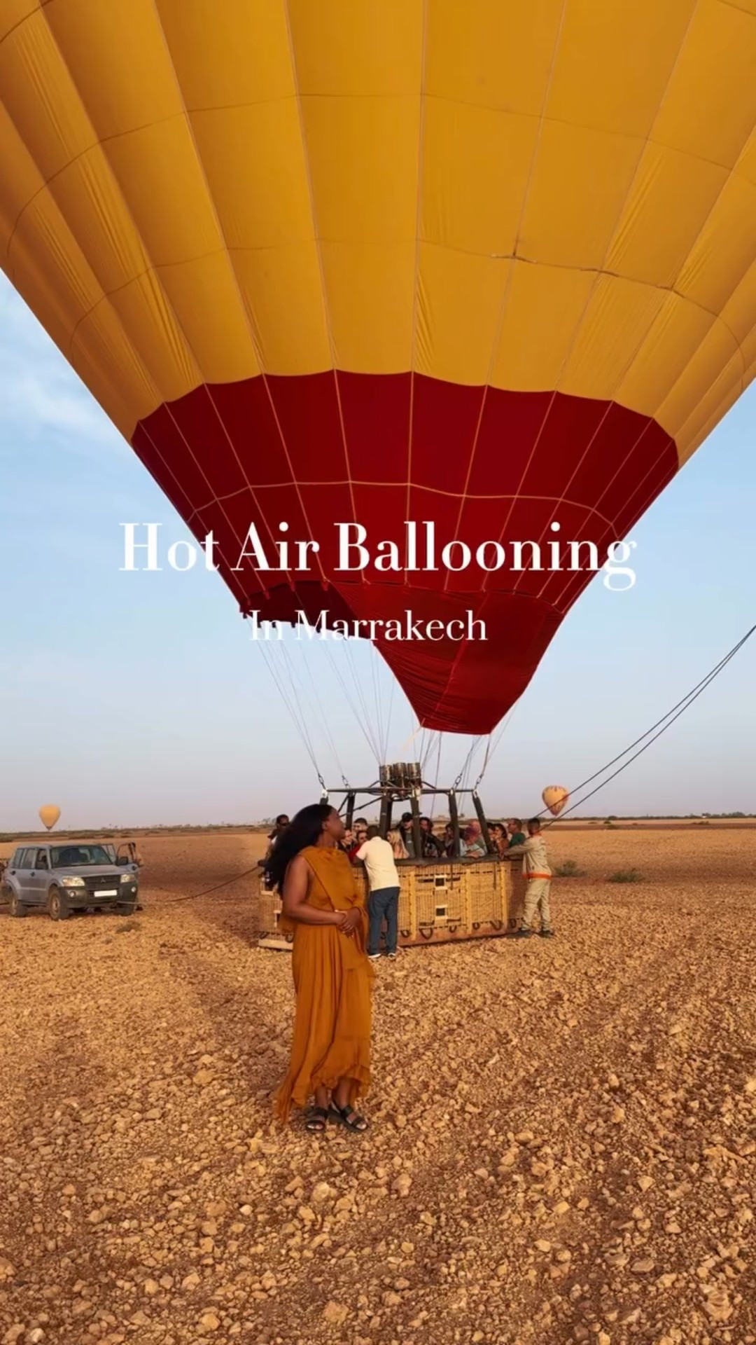 A quick review of my hot air balloon experience in Morocco 🇲🇦 Booked via @getyourguide 

P.S. I’ve never done voiceovers while traveling. I’m trying to start this year and find my voice, so bear with me lol.