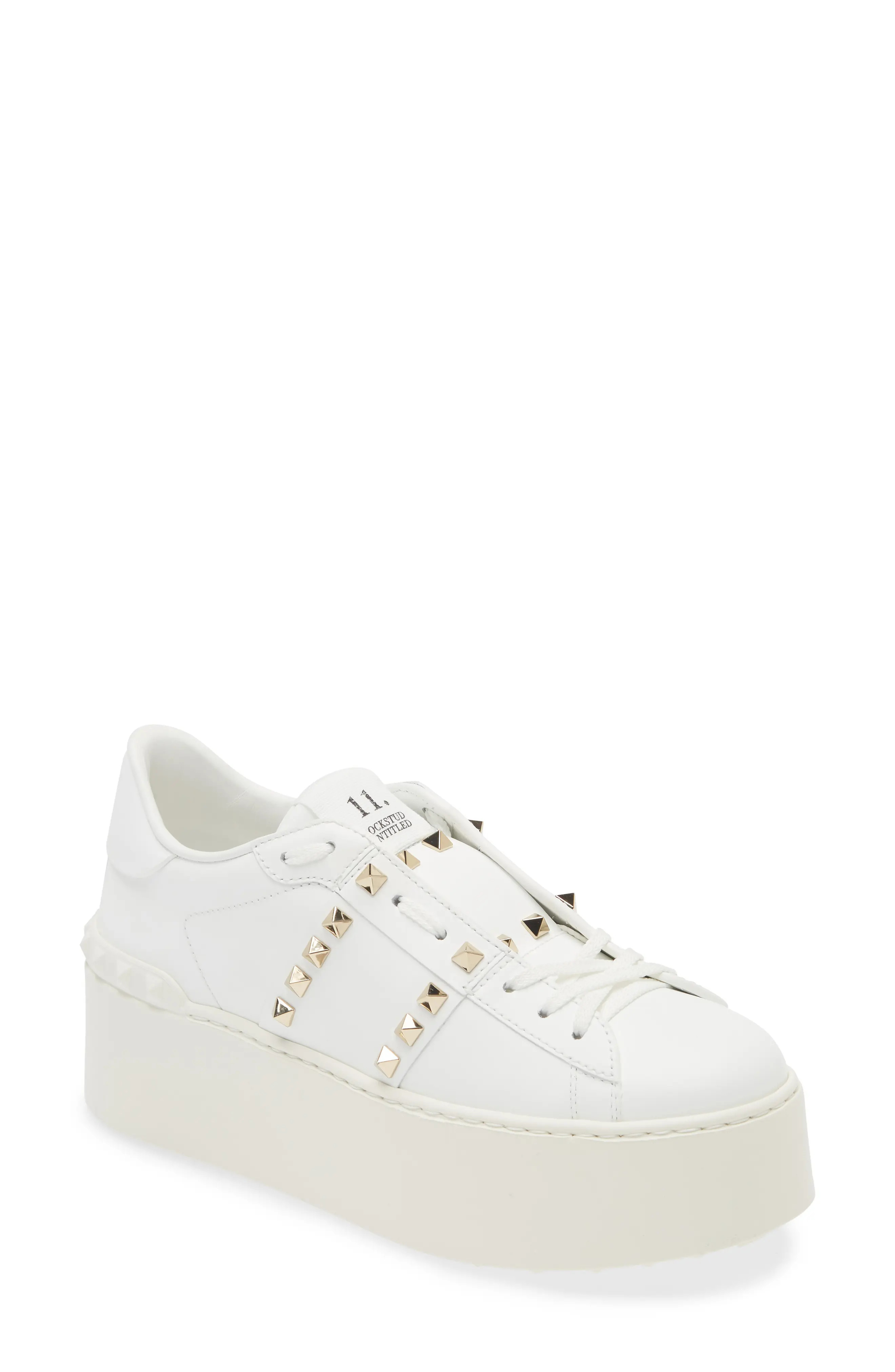 Valentino Garavani Rockstud Untitled Platform Sneaker (Women) | Nordstrom | Nordstrom
