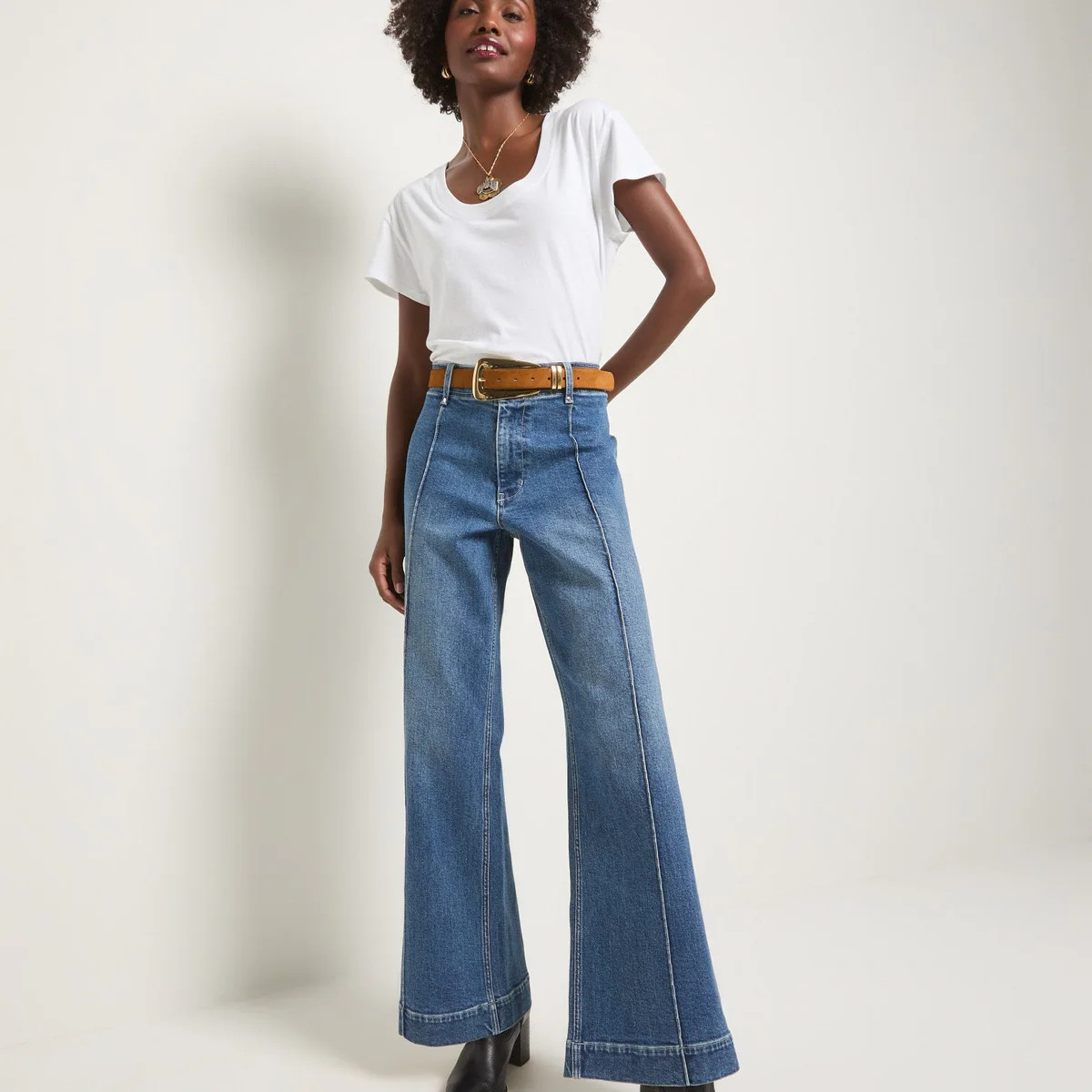 Pismo Wide Leg Jean | Seventy Eight and Sunny