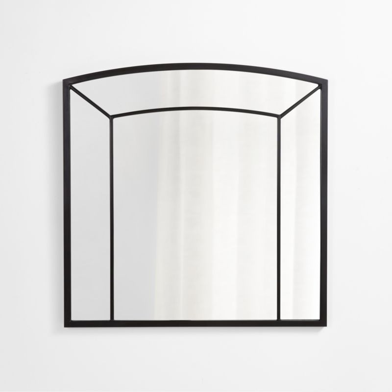 Capra Mantel Mirror + Reviews | Crate & Barrel | Crate & Barrel