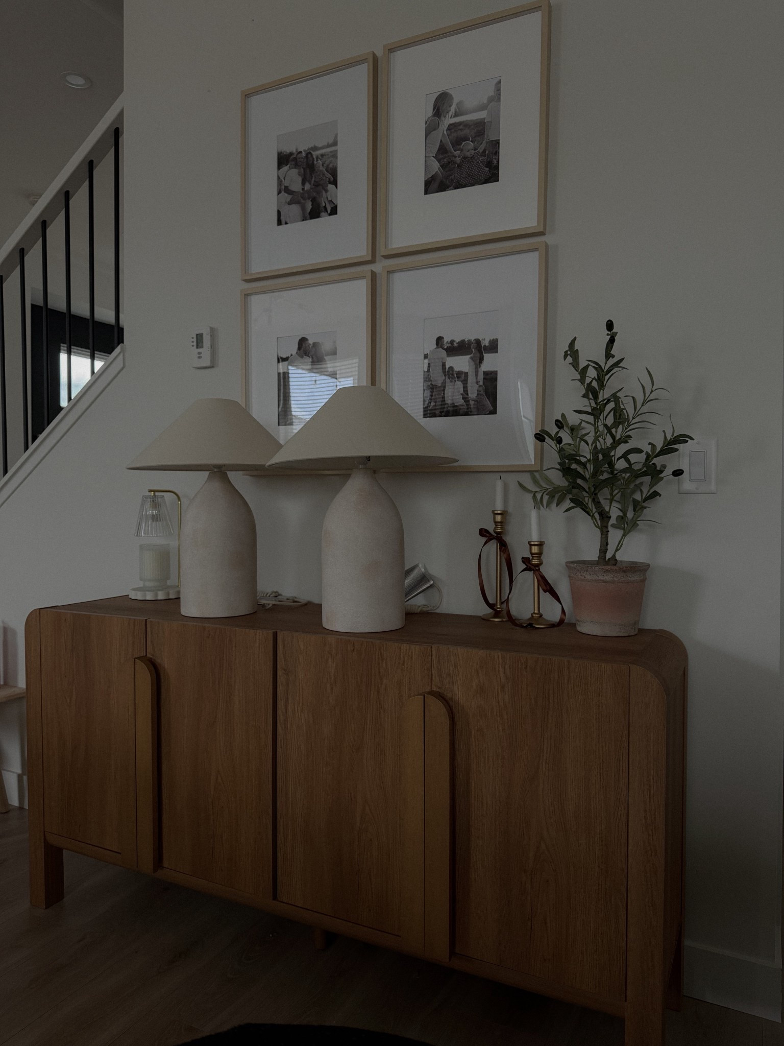 New lamps our master bedroom! 