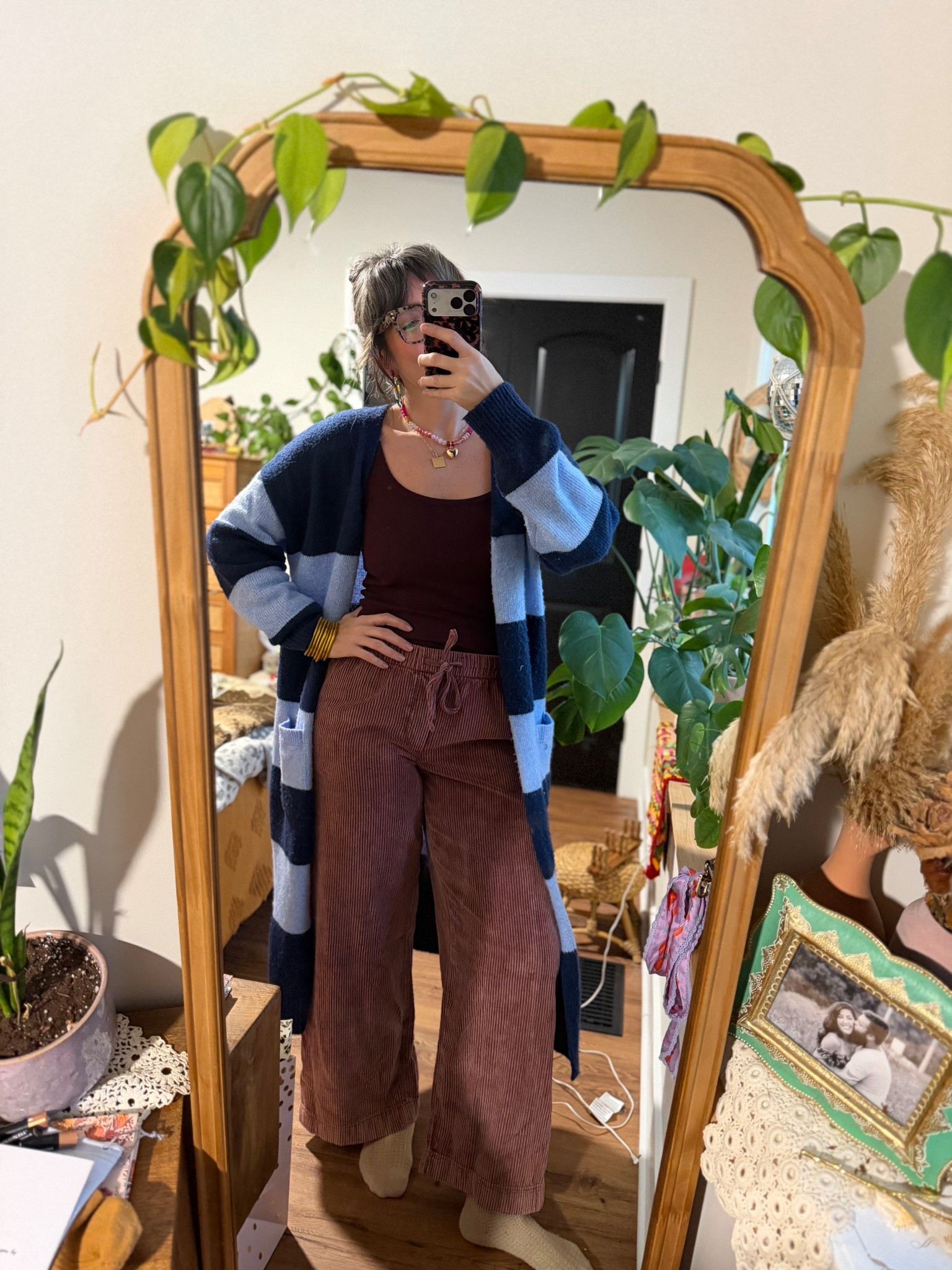 These corduroy pants are everything!! And the coziest cardigan! 

#LTKootd #LTKmomlife #LTKFindsUnder50