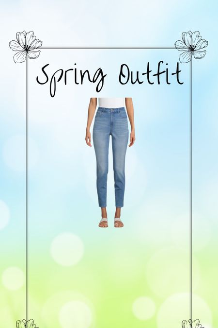 Spring outfit 
Denim jeans 


#LTKfindsunder50 #LTKSeasonal