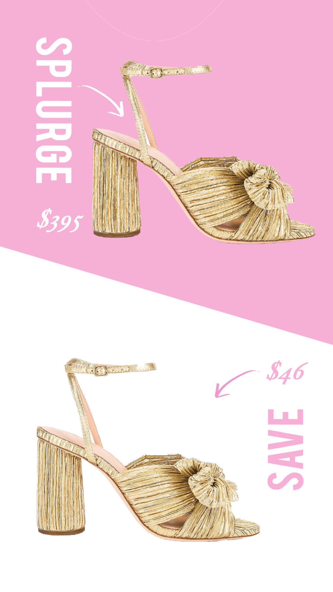 Save vs. Splurge | Hi Sugarplum! #sugarplumstyle #savevssplurge

#LTKFindsUnder50 #LTKShoeCrush