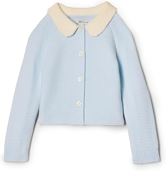 Amazon Essentials x Sofia Grainge Unisex Toddlers and Babies' Peter Pan Collar Sweater Jacket | Amazon (US)