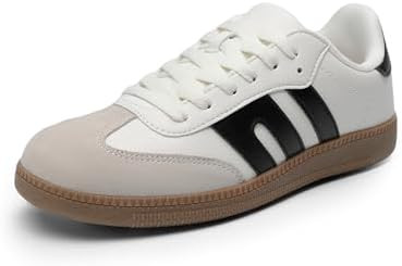 DREAM PAIRS Women's Tennis Sneakers Walking Flat Low-Top Casual Lace-Up Comfortable Nia Fashion S... | Amazon (US)