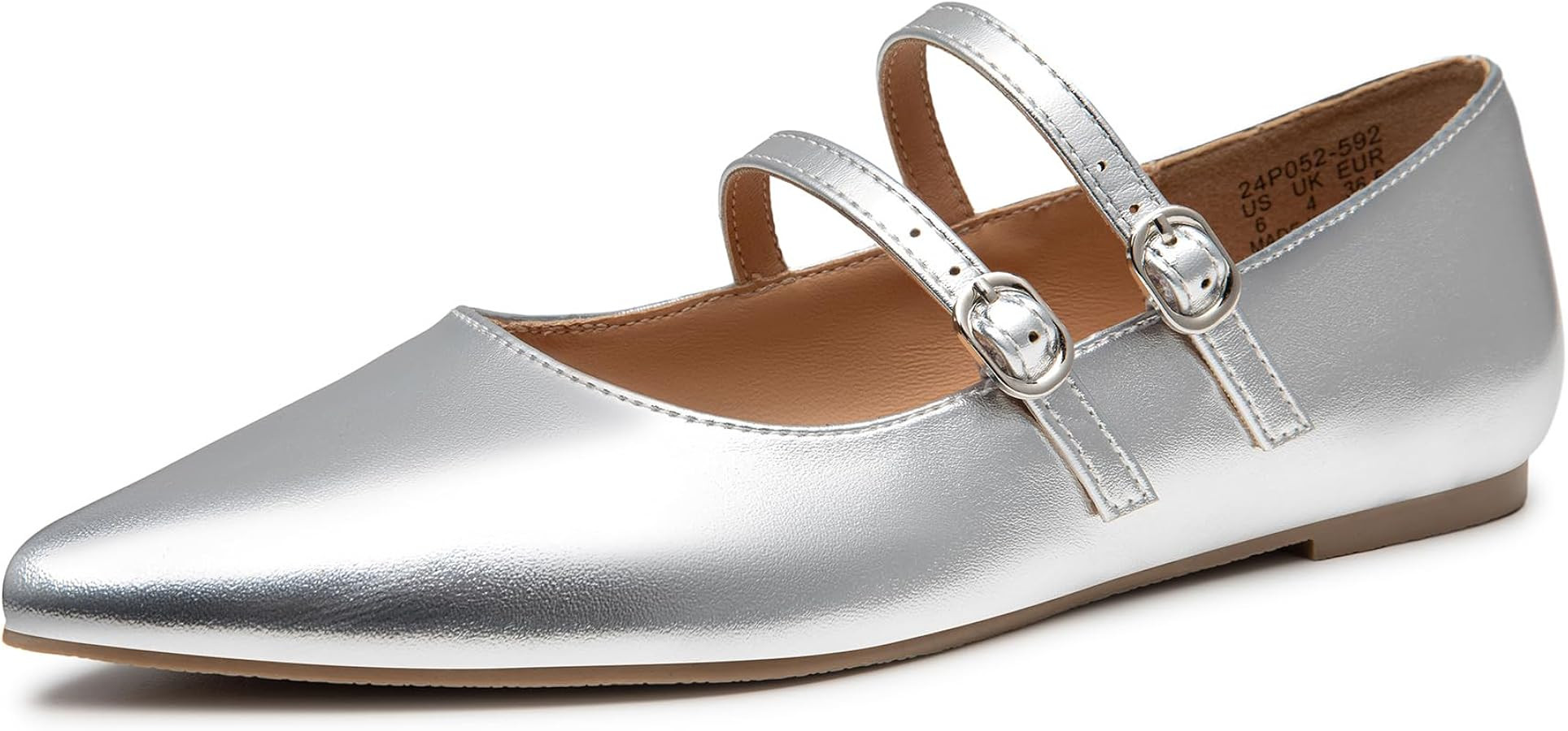 Trary Mary Jane Shoes Women Ballet Flats Shoes for Women Dressy Comfortable Mary Jane Flats Slip ... | Amazon (US)