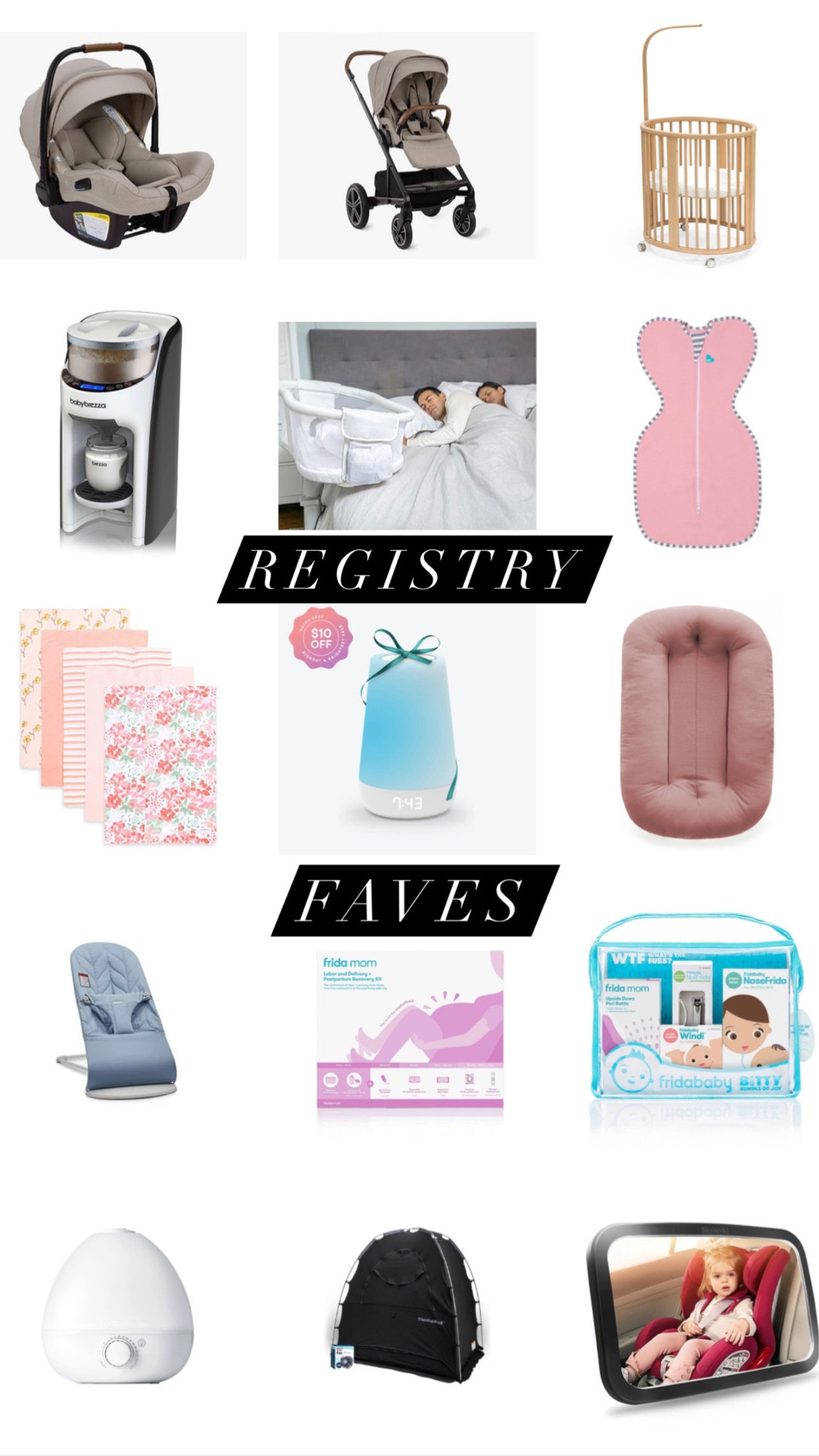 REGISTRY FAVES