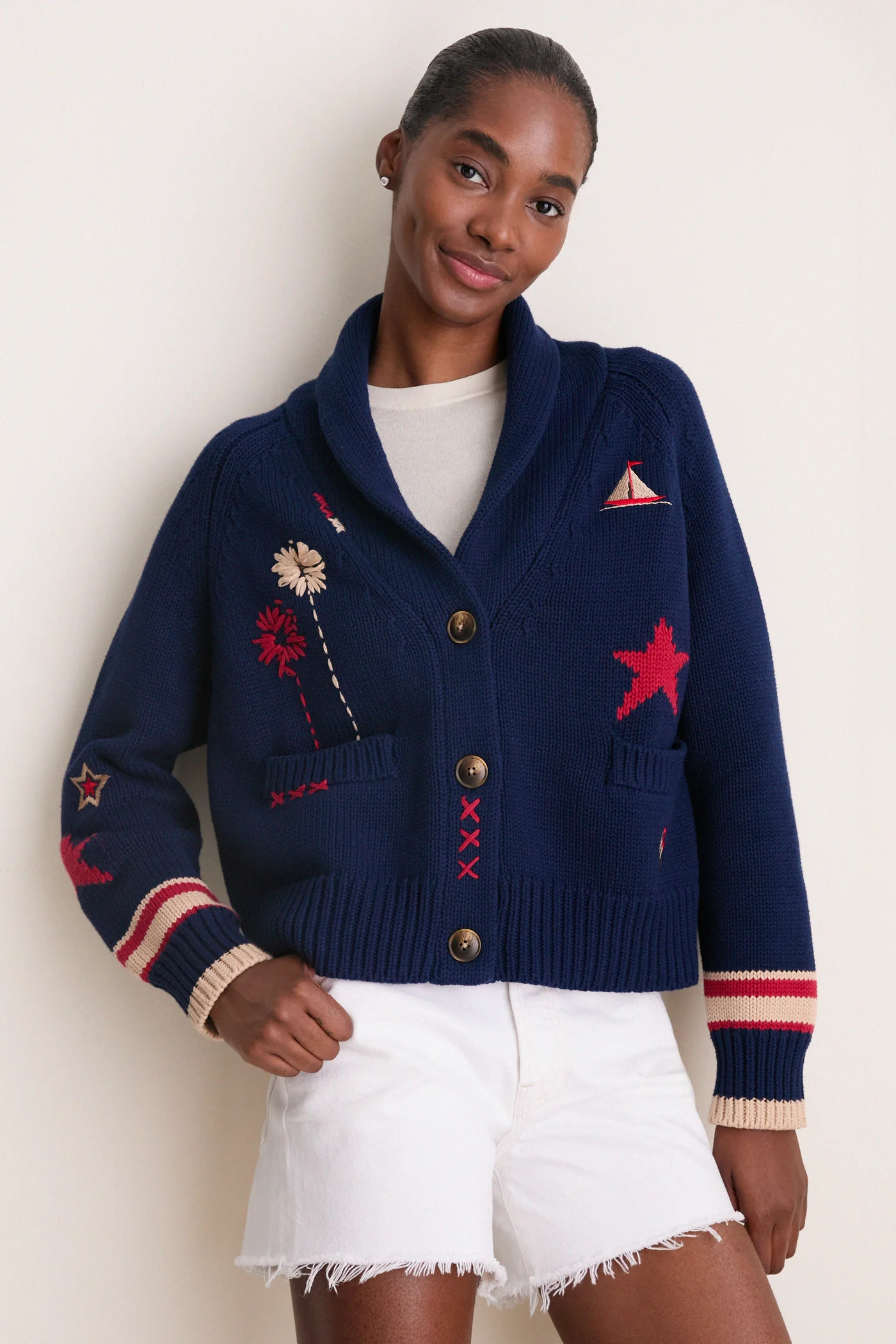 Americana Fireworks Liberty Cardigan | Tuckernuck (US)