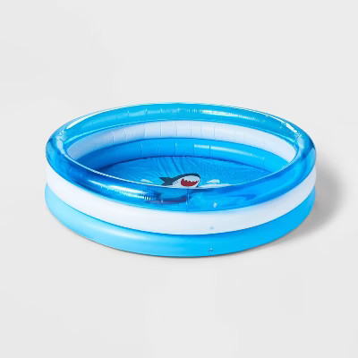 Pool Time Shark Kiddie Pool - Sun Squad™ | Target