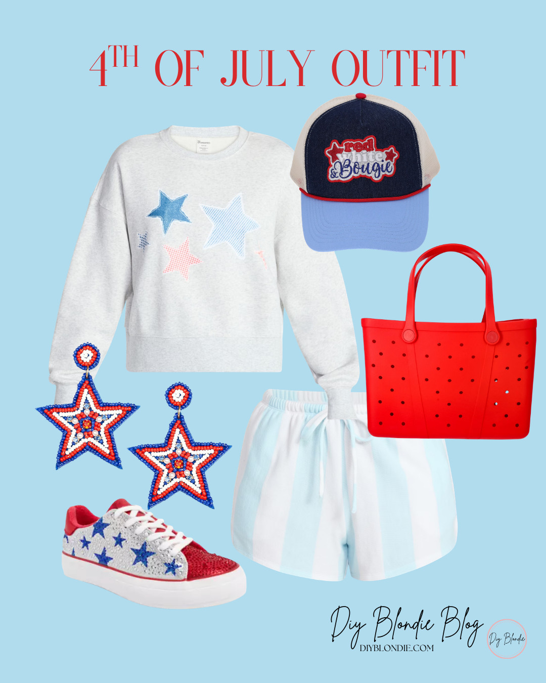 Cutest Wal-Mart Outfit!  Great for Memorial Day, Summer BBQ's, Backyard parties, and of course the 4th of July! 

 