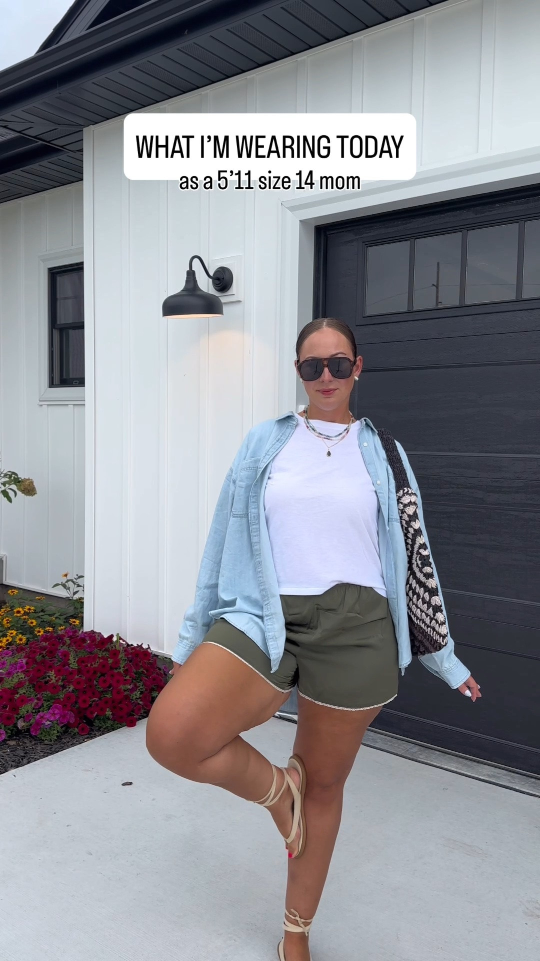 Casual ootd - wearing large in everything!


Tall girl fashion, size 14 summer outfit, midsize fashion, midsize mom style, casual summer outfit, summer outfit inspiration, tall women clothing, everyday outfit ideas, mom outfit ideas for summer, summer outfits 2026 women, midsize summer outfits, casual mom outfits, casual outfit ideas, casual shorts outfits

#LTKootd #LTKTall #LTKMidsize