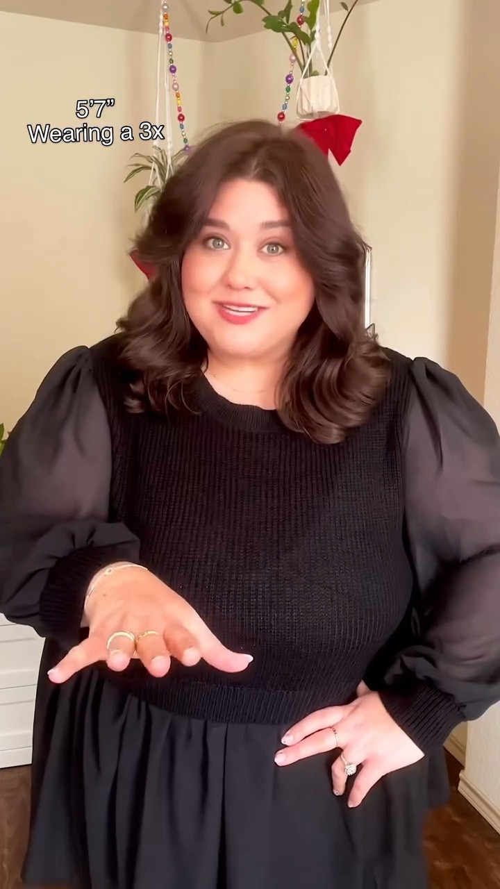 This adorable sweater top is going to be in major rotation in my holiday wardrobe! I love that this look is both comfortable and super flattering ♥️

#LTKPlusSize #LTKmomlife #LTKHoliday