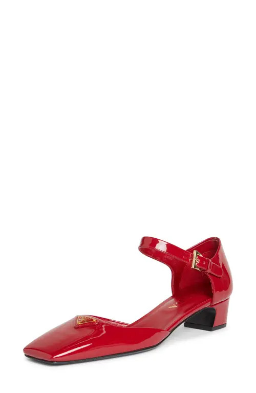 Prada Modellerie d'Orsay Pump in Cherry at Nordstrom, Size 9Us | Nordstrom
