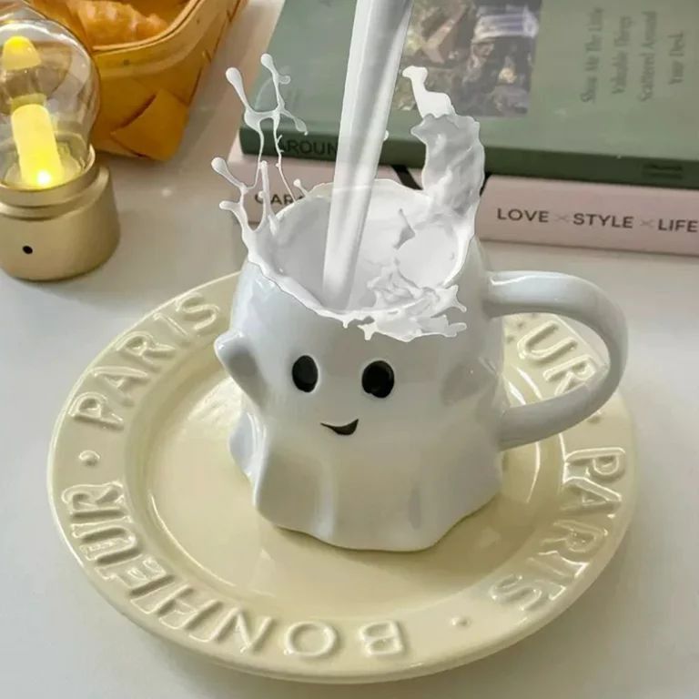 Halloween Ghost Mug Cute Ghost Elf Ceramic Cup Mug Water Cup Coffee Cup Milk Juice Cup Novelty Ha... | Walmart (US)