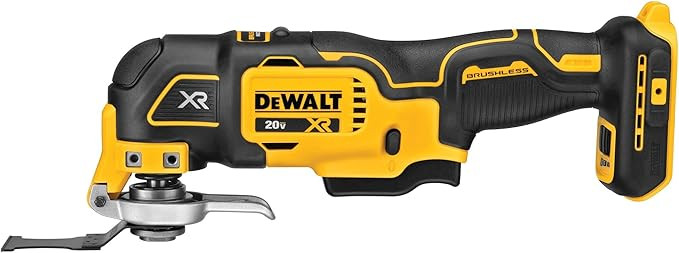 DEWALT 20V MAX XR Oscillating Multi-Tool Cordless, Variable Speed Brushless Motor Multitool with ... | Amazon (US)