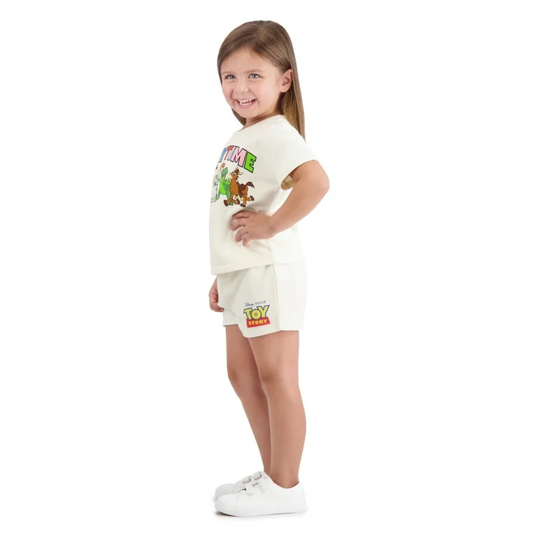 Toy Story Toddler Girls Short Set, Sizes 12 Months-5T | Walmart (US)